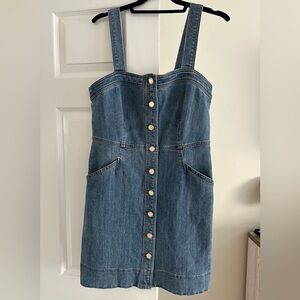 Denim Mini Dress - Size 8